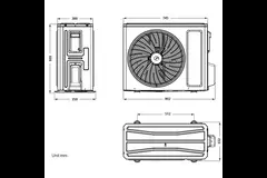 Tosot CLIVIA by GREE Climatiseur Inverter Blanc R32 5,3 kW set